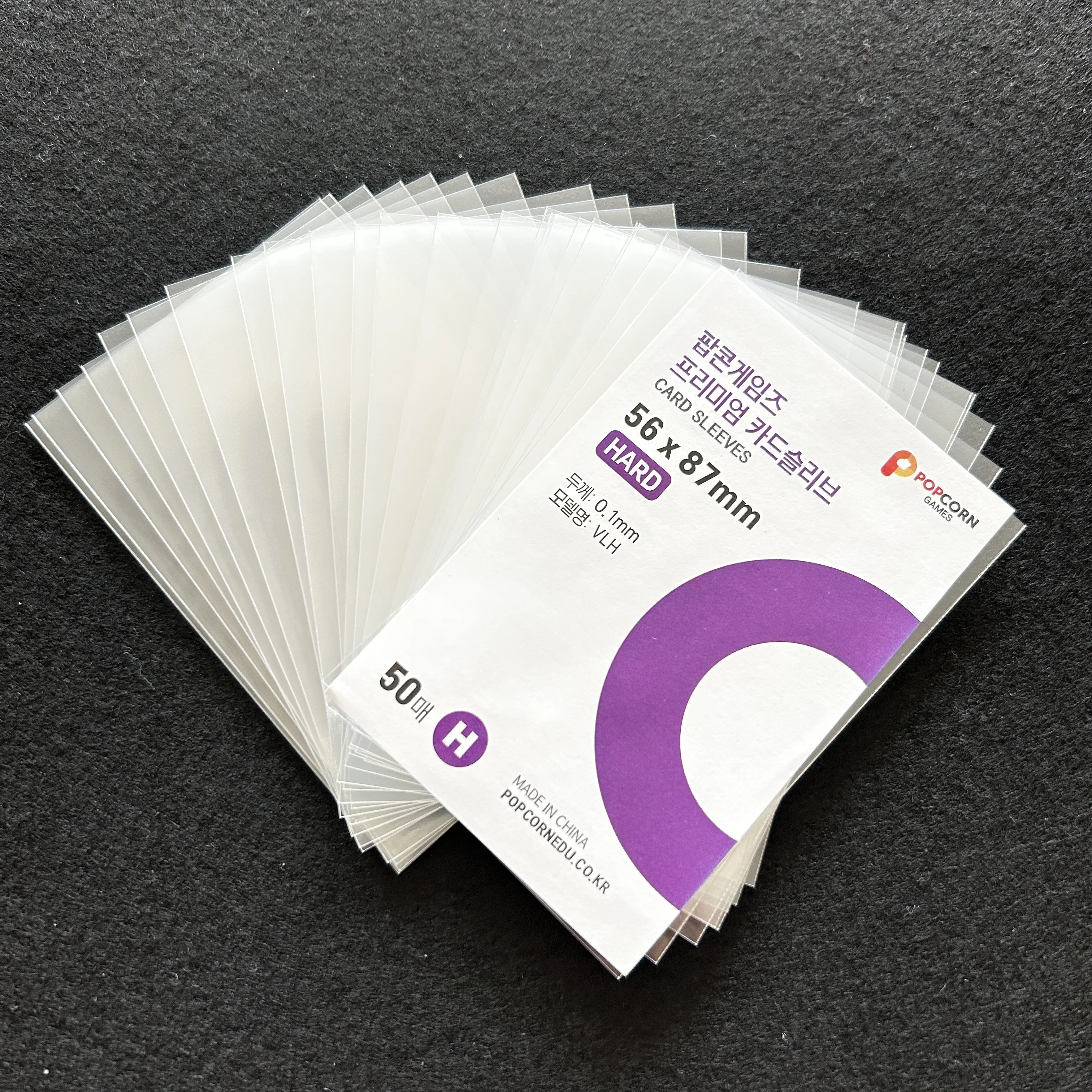 Premium HD Transparent K-pop Card Sleeves (50–500pcs) image