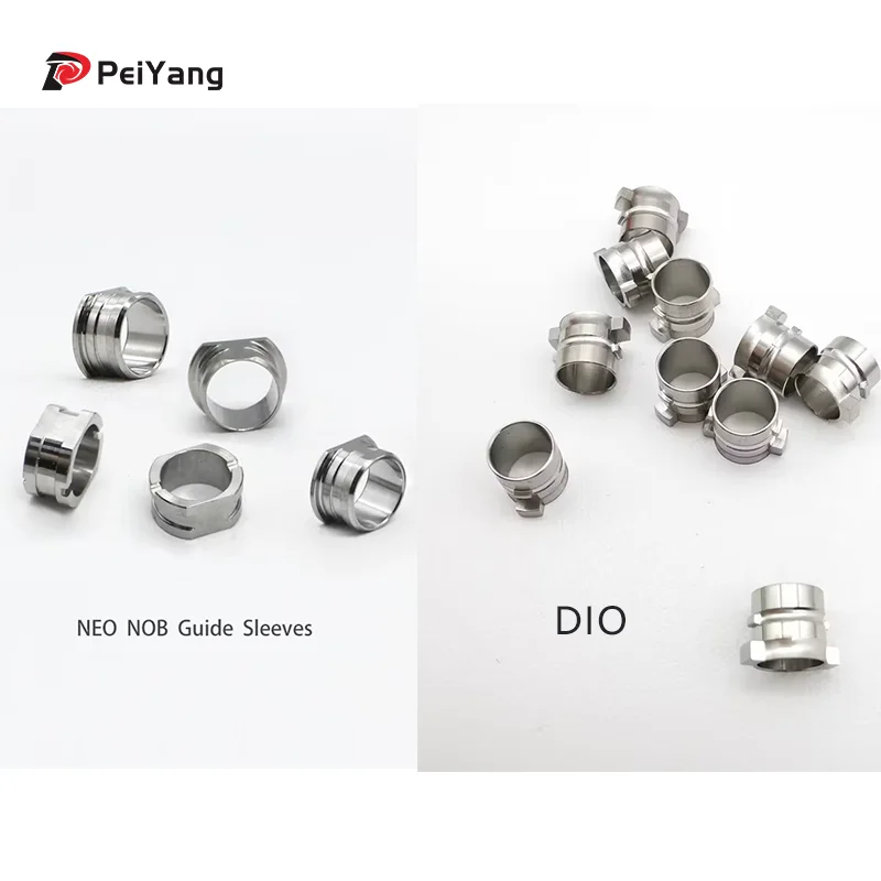 5pcs Guide Sleeve For NEO NOB ITI Dentium DIO Megagen Titanium Alloy Guide Ring Surgical Guided Sleeves