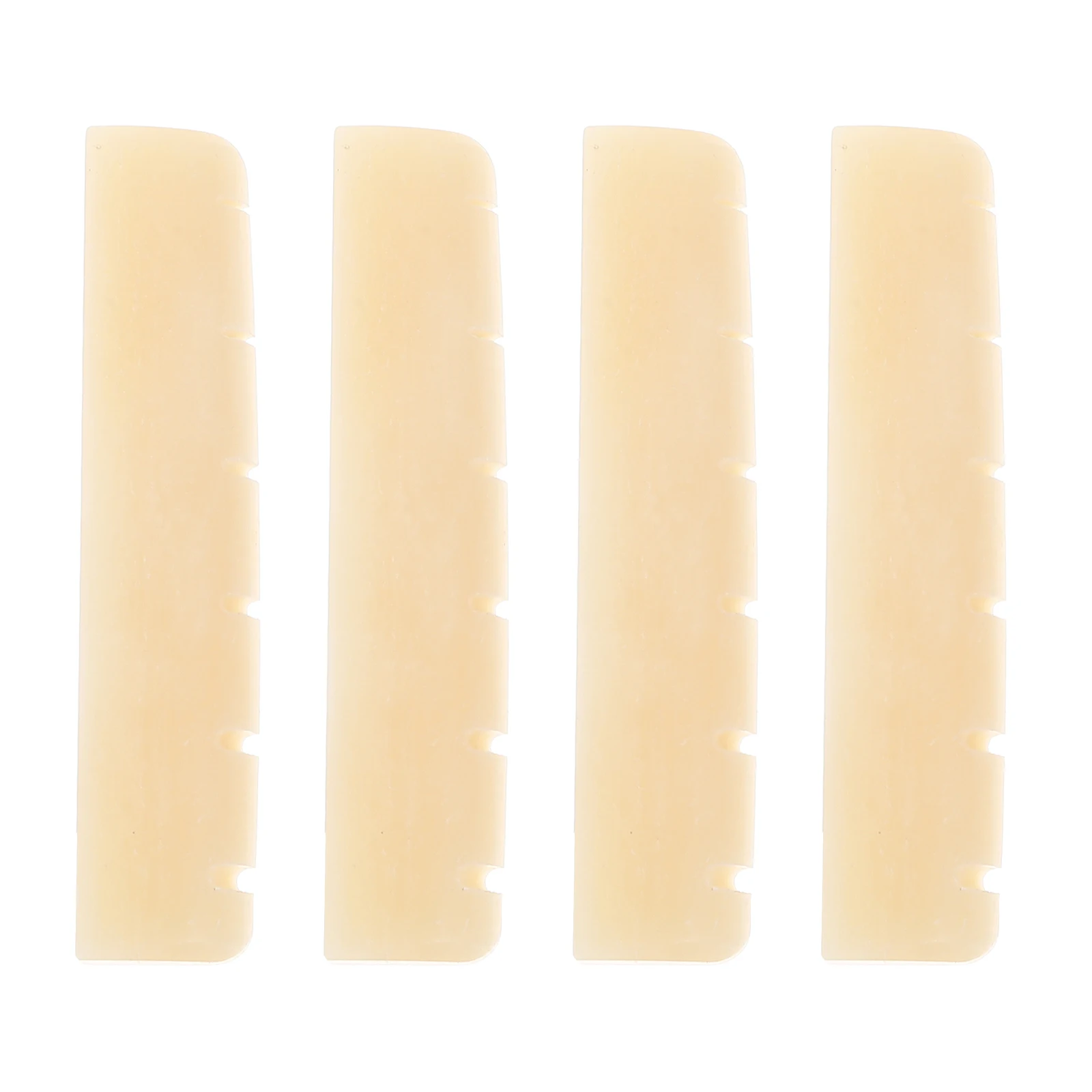 

43mm Guitar Upper Pillow Saddles Cow Bone Nut Replacement Bridge Saddle Folk Guitar Accessory Musical Instrument Part String