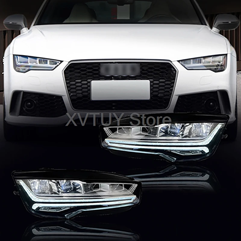 

Автомобильные аксессуары, фары для Audi A7 2015 2016 2017 2018, светодиодные фары DRL, динамические сигнализации, дальний ближний свет, автозапчасти