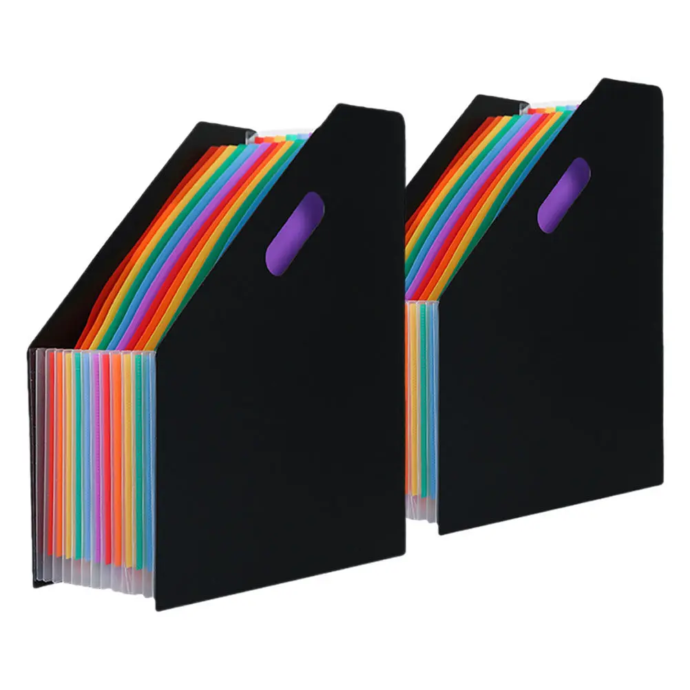 2pcs-stylish-sleek-plastic-accordion-file-organizer-portable-expandable-folder-for-office-home-school-daily-filing-receipts