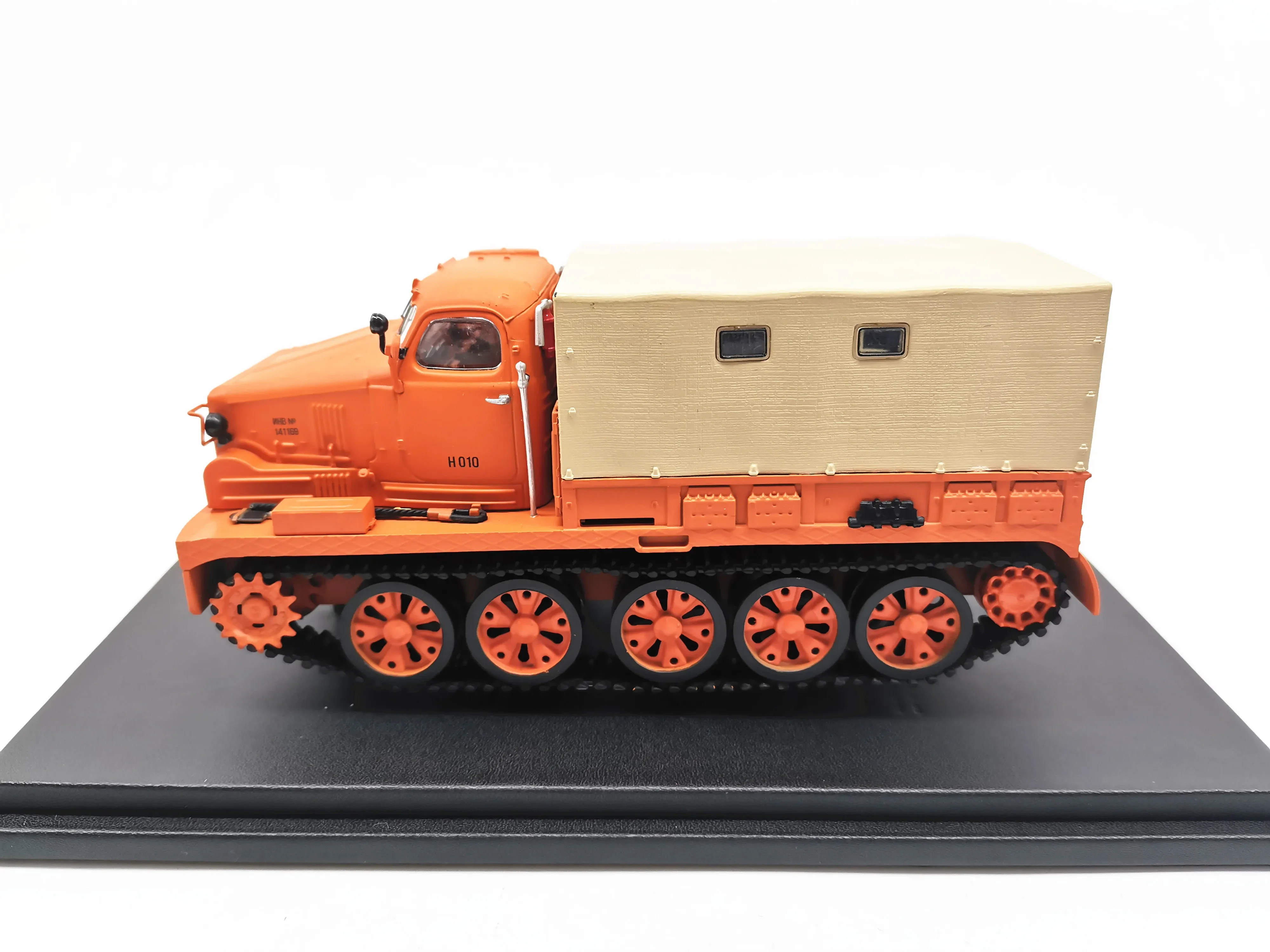 Diecast SSM 1/43 Scale Soviet Alloy Truck with Acrylic Box Simulation  Tracked Combat Vehicle Model Collection Display Toy Gifts