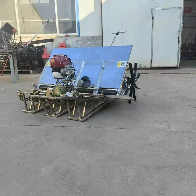 High Efficiency Automatic Walk Type Rice Transplanter New Rice Paddy Planting Seeders Machine Engine Motor Gearbox Gear Farms