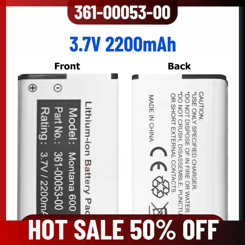 

2200 мАч 361-00053-00 для Garmin Montana 600 600T 610 650 650T VIRB GPS аккумулятор для камеры