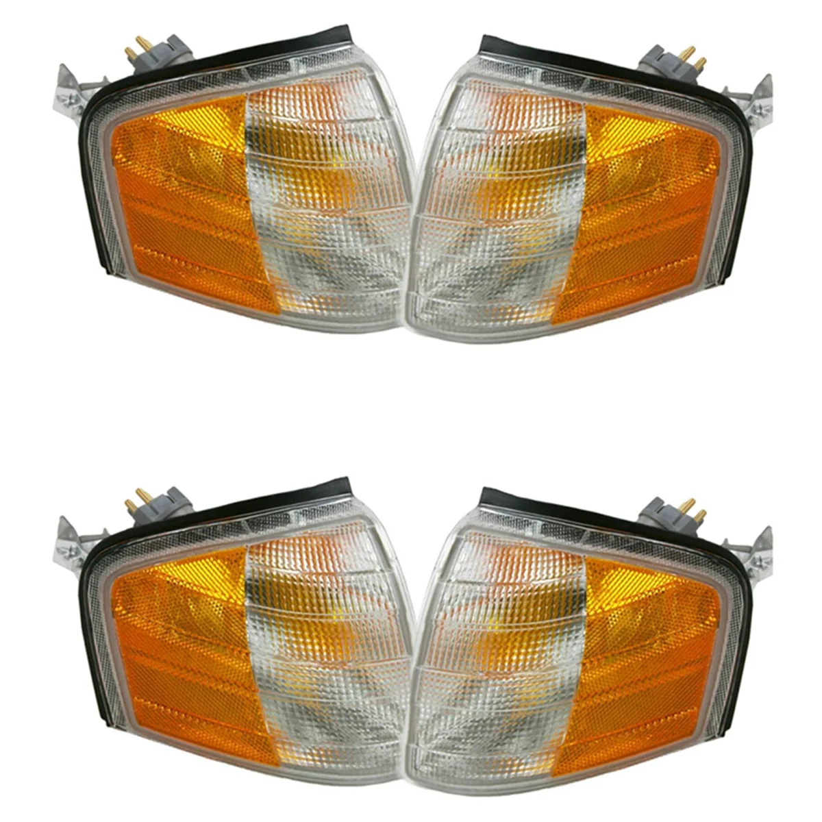 

2 Pair Car Front Corner Light Turn Signal Lamp for Mercedes Benz C Class W202 C230 C280 1994-2000 2028261143 2028261243