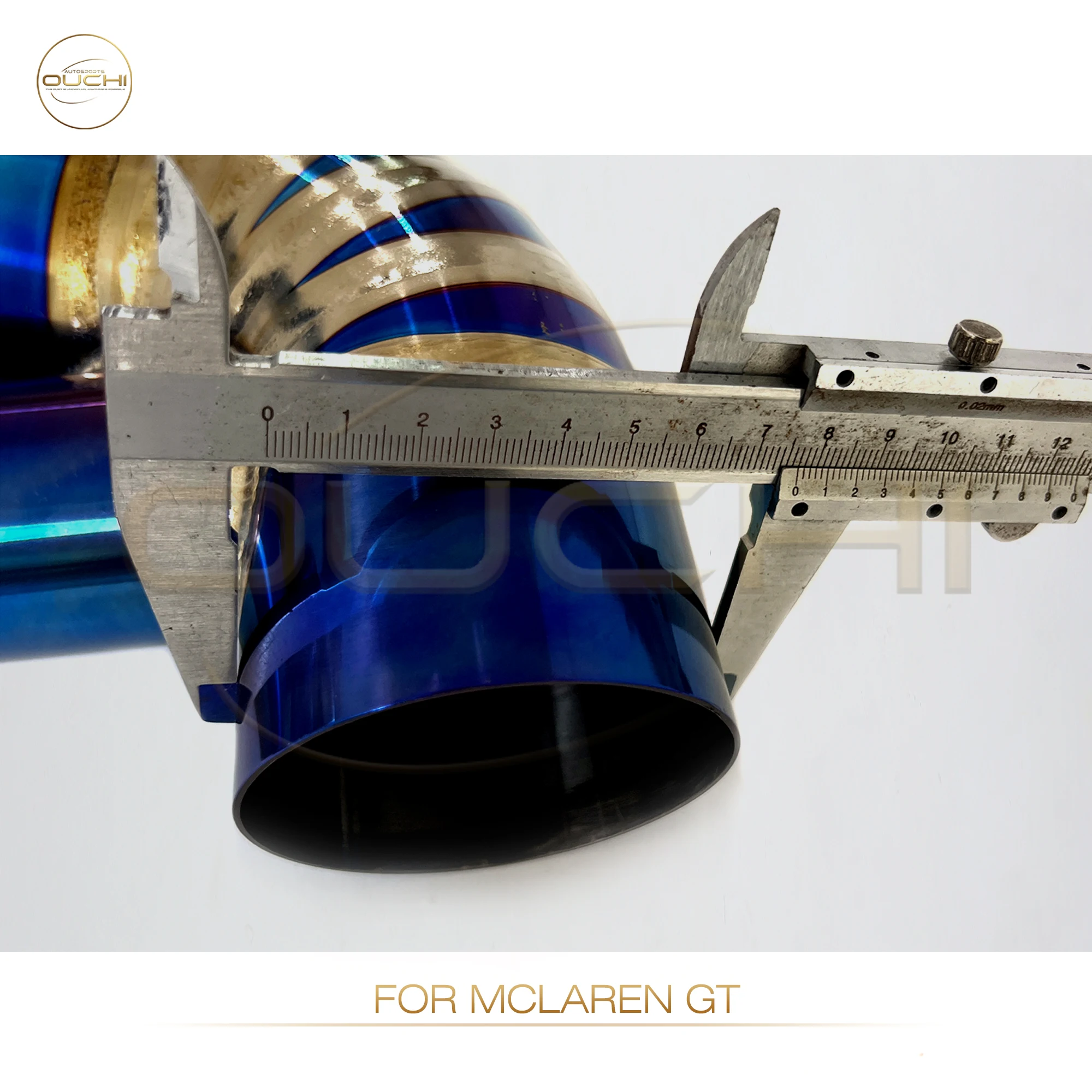 

OUCHI Factory Direct Sales Catback For Mclaren GT OUCHI Titanium Alloy Exhaust System Car Accessories With valve