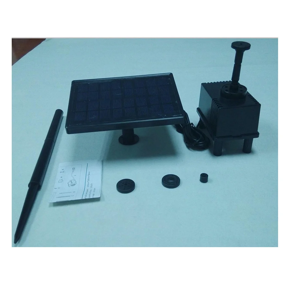 220L H 태양광 무브러시 워터 펌프 정원 연못 수족관 분수 물 순환용 효율적이고 조용한 사용