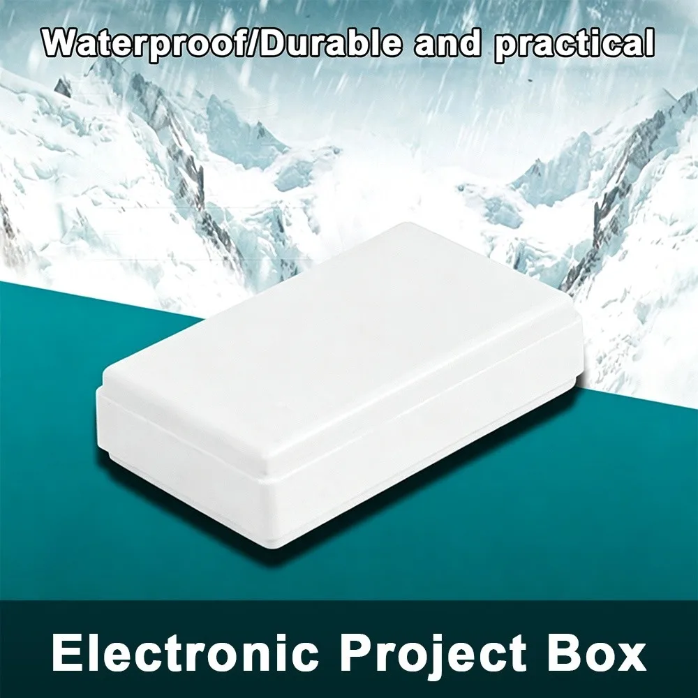 New Plastic DIY Housing Instrument Case Black&White 5 Styles Electronic Project Box Waterproof Junction Box