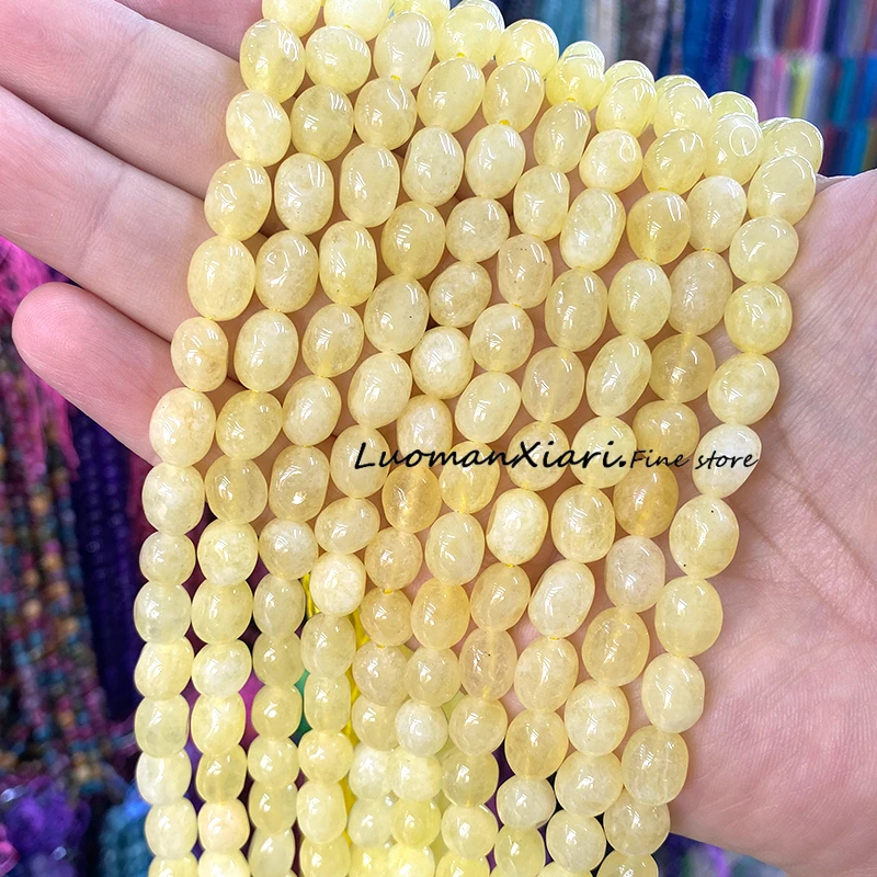 الحجر الطبيعي 8x10 مللي متر Iolite اللون العقيق فضفاض خزر عازل لصنع المجوهرات أقراط يدوية سوار إكسسوارات جذابة