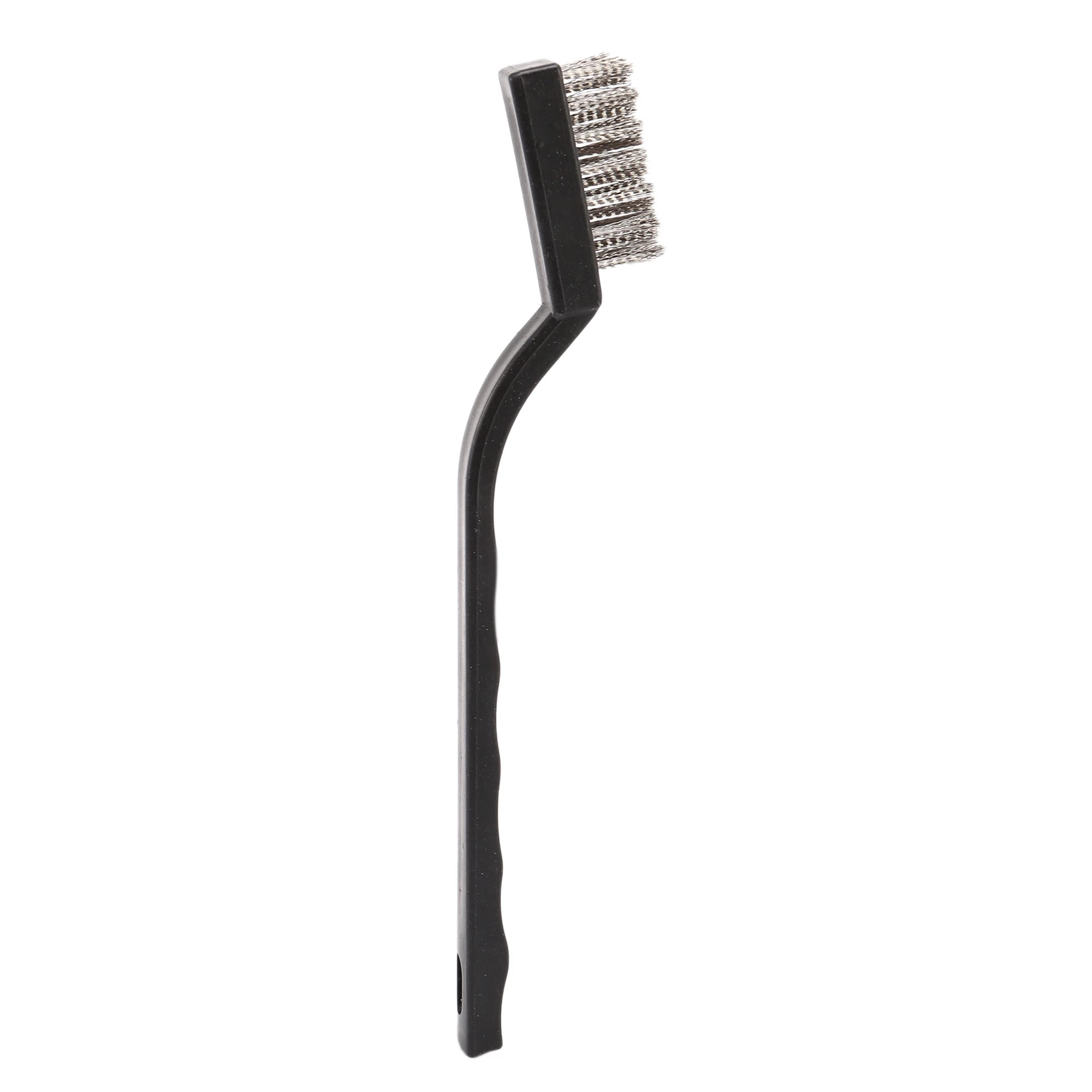 Super Sale 20 Pieces Mini Handle Stainless Steel Wire Bristles Brush Set for Cleaning Welding Slag, Stain and Rust (Silvery)