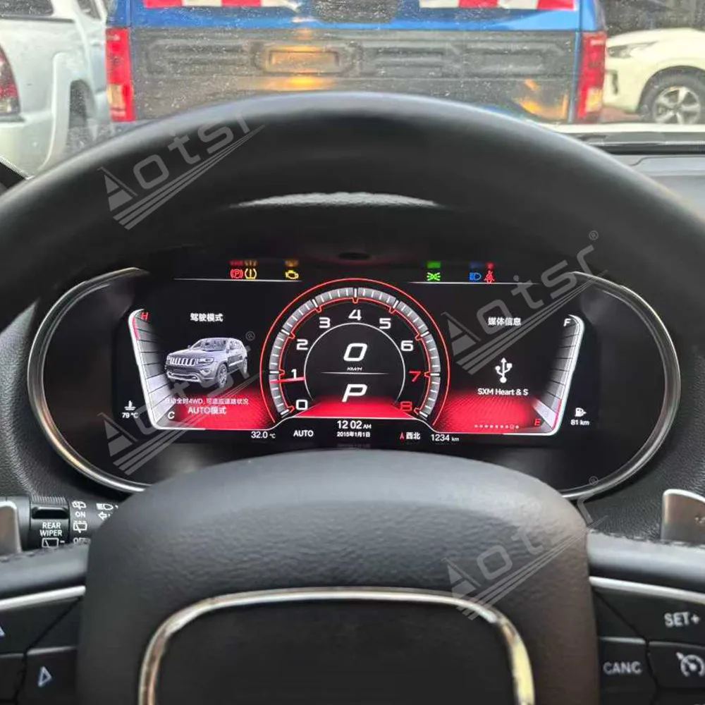 

Carplay Digital Cluster For Dodge Durango 2008-2021 Virtual Cockpit Speed Meter Unit Car Dashboard Display Instrument LCD Screen