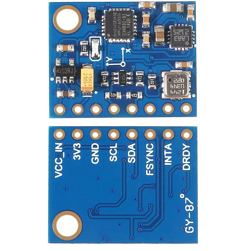 Лучшие предложения, 2 шт., Φ 10DOF модуль MPU6050 HMC5883L BMP180, Гироскопический модуль для Arduino