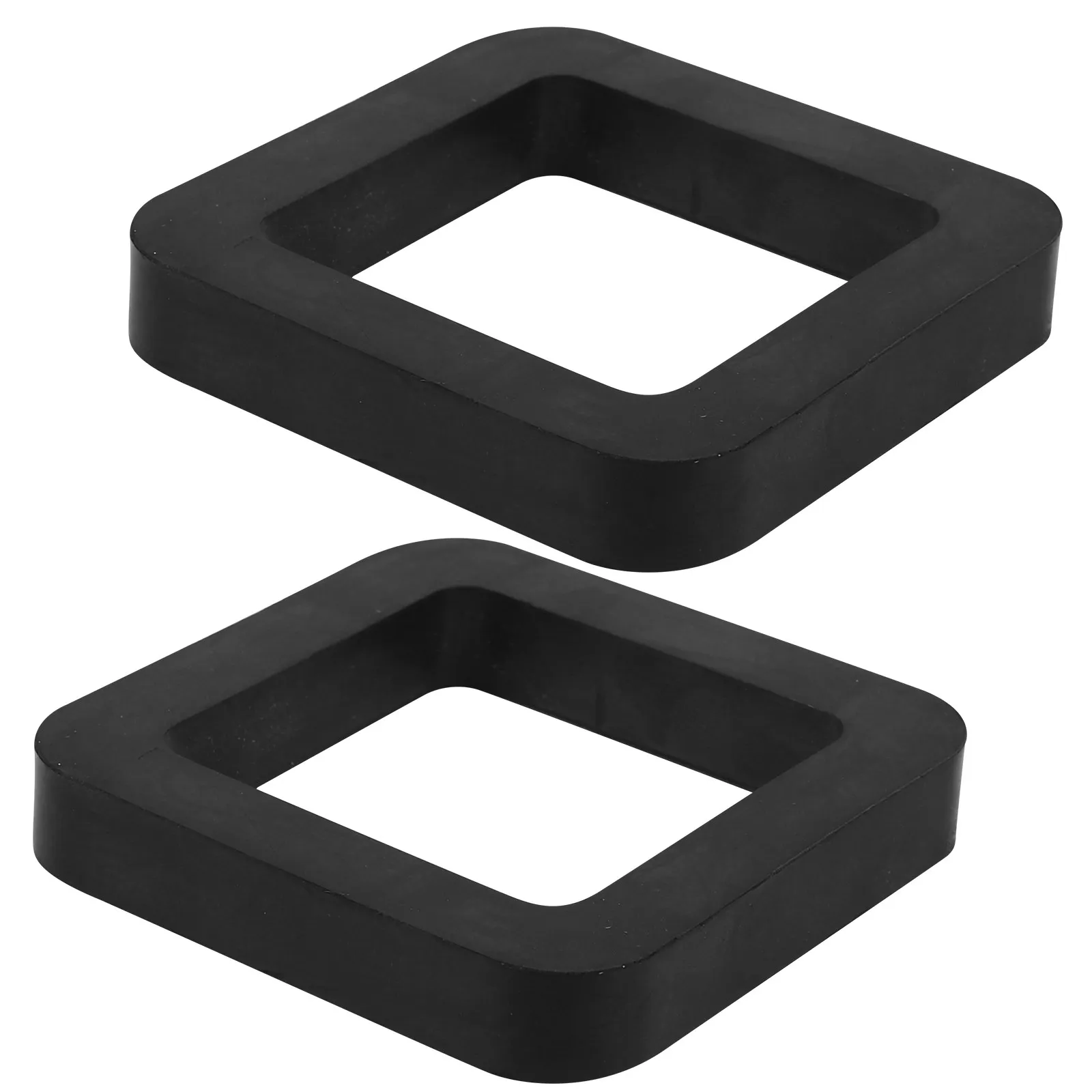 

2Pcs Rubber Tow Hitch Pads Trailer Receiver Cushions Buffer Anti Rattle Trailer Tow Hitch Accessories Trailers Pads