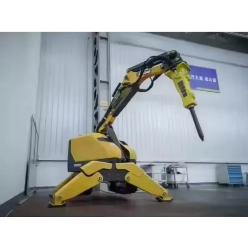 Fire Rescue Demolition Robot Remote Operated Hazard Removal Machine for Disaster Response and Demolition