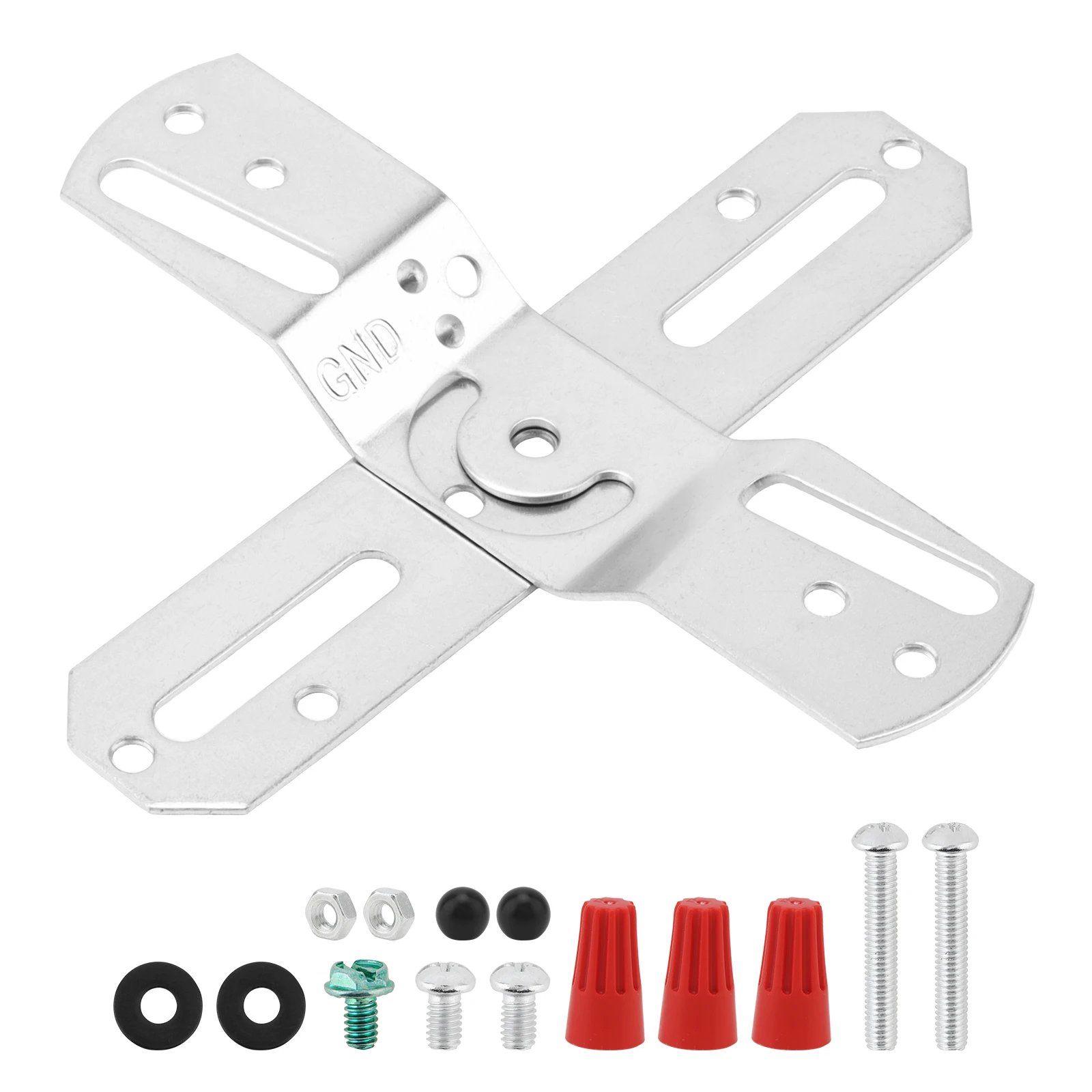Light Fixture Mounting Bracket Ceiling Fan Mounting Plate 4-Inch Universal Lighting Fixture Crossbars Kit,Crossbar Bracket