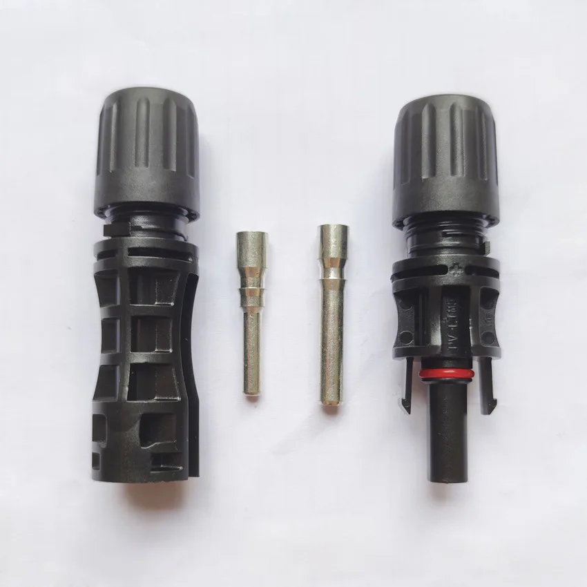 Free Shippi 1/10 Pairs 1500V/50A Connector male and female Solar Panel PV Connector  used for Solar Cable 6/10mm2