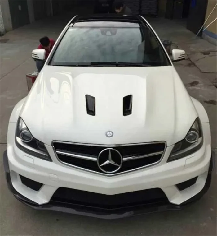 Hot Verkauf Black Serie Körper Kit Old Upgrade Auf Neue Für W204 Facelift 2008-2011 Upgrade Zu 2012-2014 Jahr C63 Upgrade