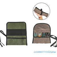 Multifunctional DIY Woodworking Tool Storage Bag Carving Chisel Canvas Bag Rolled Tool Bag