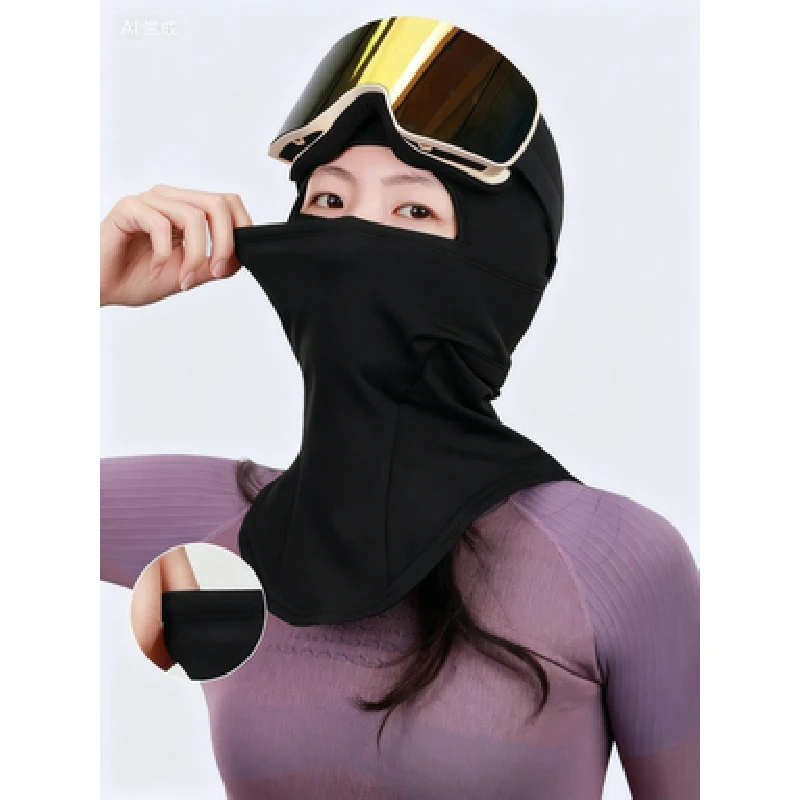 

Starheng Motorcycle Head Cover for Men Winter Warm Face Mask Electric Bike Helmet Liner Ski Windproof Fleece Beifala Hat