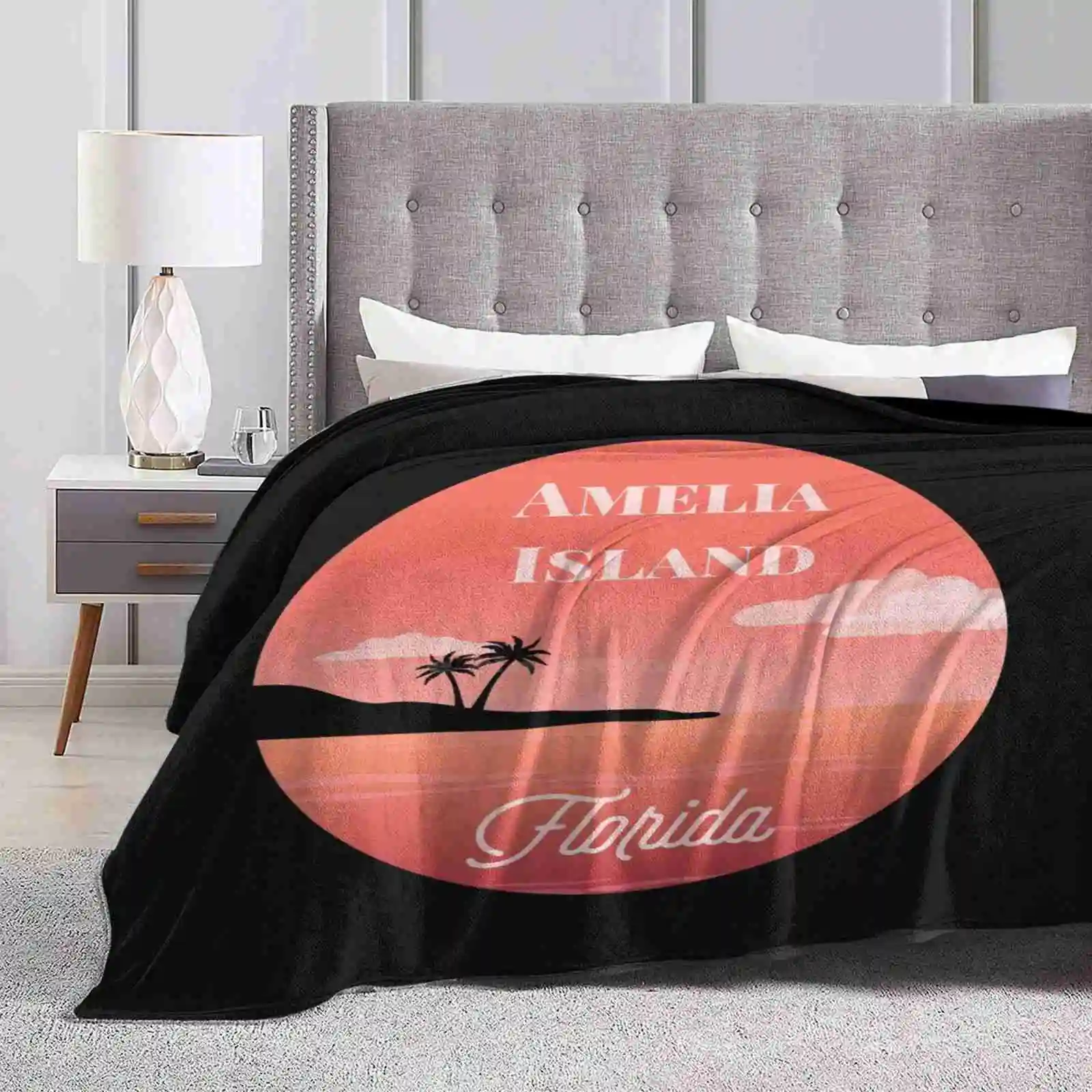 Amelia Island , Florida Four Seasons Comfortable Warm Soft Throw Blanket Amelia Island Florida Fernandina Beach Amelia City