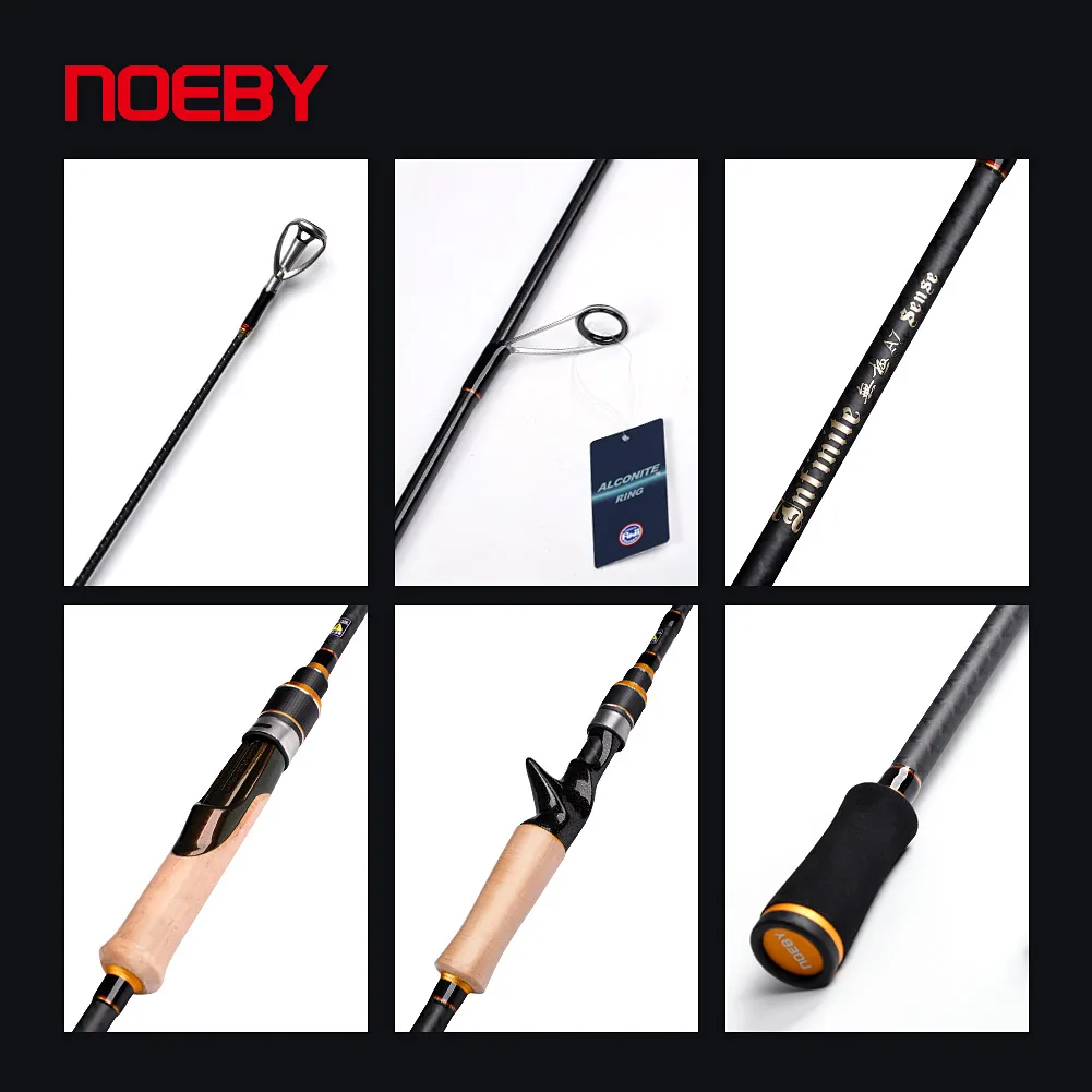 Caña NOEBY Infinite A7 Sense Fuji Torayca para bass y trucha - imagen 4