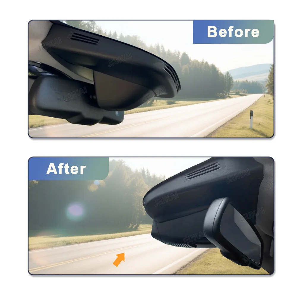 4K Customized Plug and Play For Alfa Romeo Stelvio Giulia Stelvio KXKJCAR Video Recorder Rain Sensor Cover