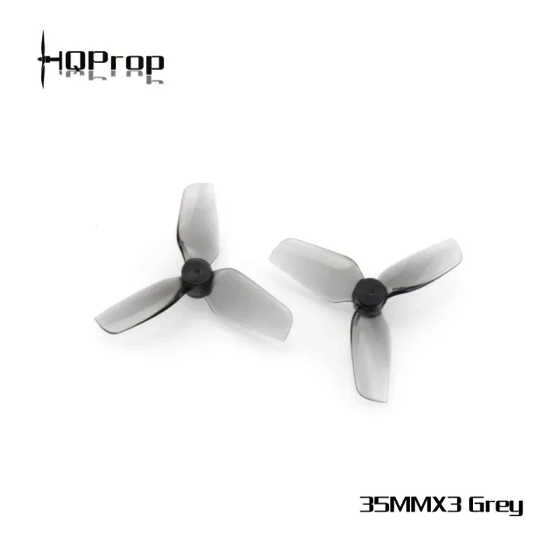 10Pairs(10CW+10CCW) HQPROP 35MMX3 35mm 3-Blade Micro Whoop Propeller (Random Color) for RC FPV Tinywhoop Drones