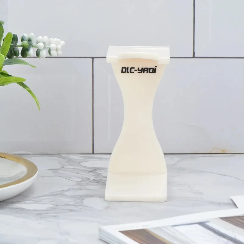 YAQI مجموعة فرشاة حلاقة ذات لون أبيض كريمي رخيصة وحامل ماكينة الحلاقة #2