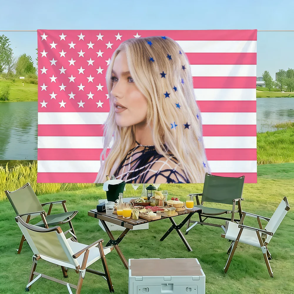 Singer F-Freya S-Skye Flag Wall Decorations Home Decor Suitable For Living Rooms Bedrooms Dormitories Parties And Holidays