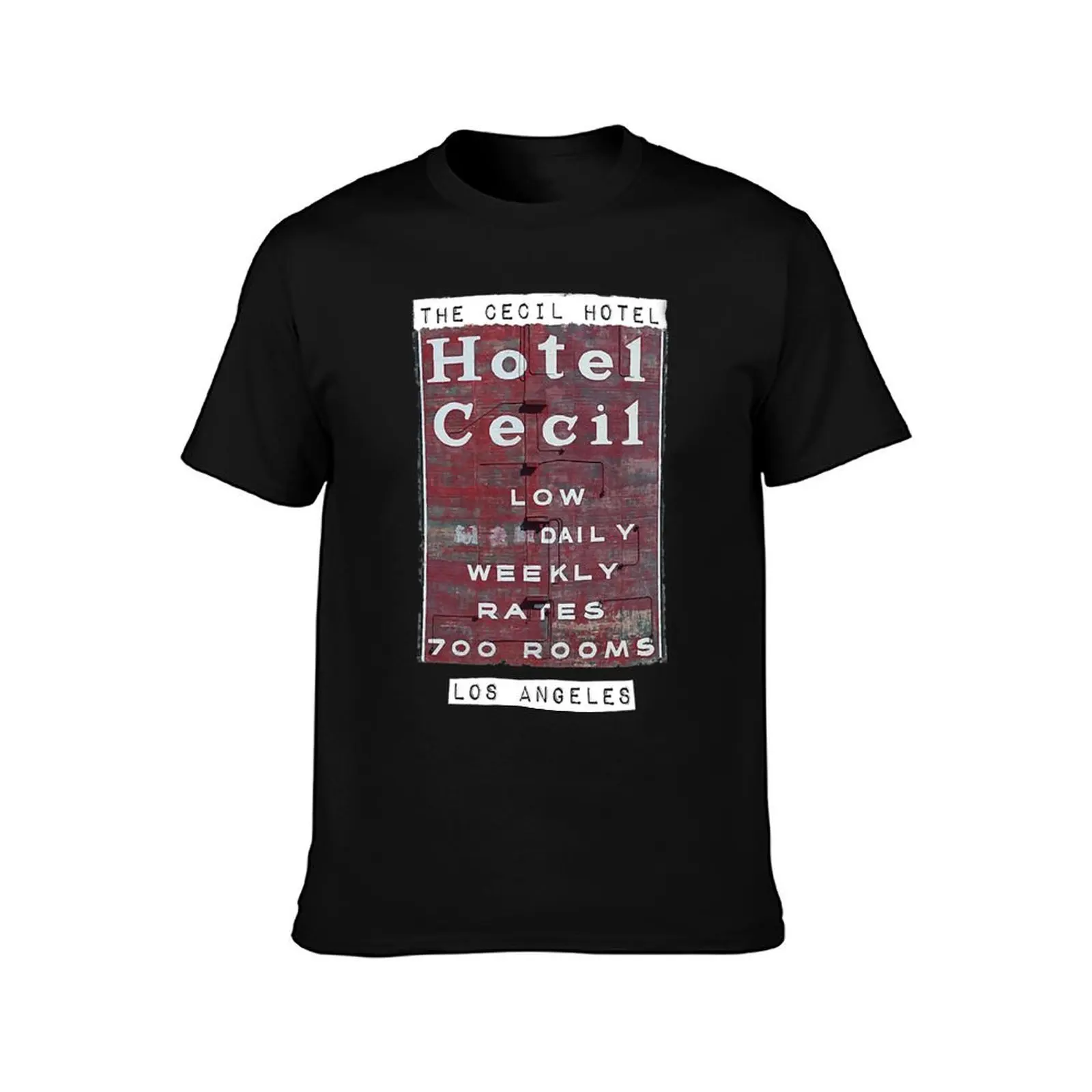 Cecil Hotel Los Angeles Hotel Cecil T-Shirt Plus Size Everyday Tee Shirt