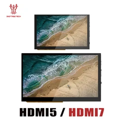 BIGTREETECH HDMI7 HDMI5 Touch Screen 7‘’ 1024x600 HDMI IPS Display Capacitive for Raspberry Pi4 Mini PC Monitor 3D Printer Parts