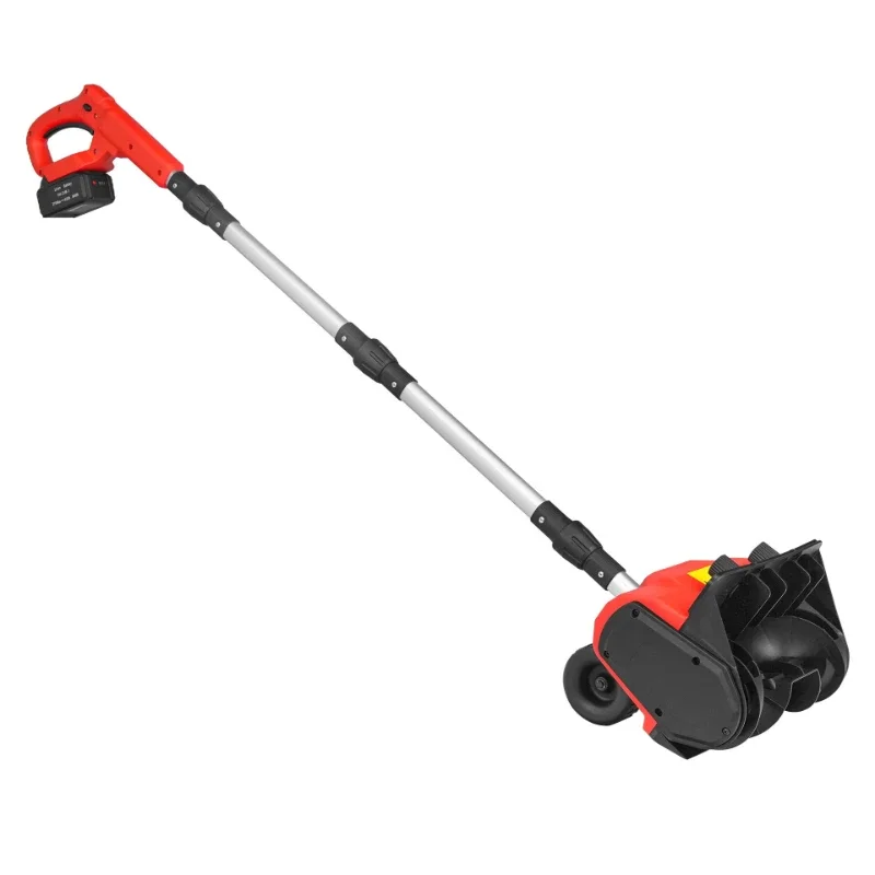 

Electric hand push snow plow lithium battery snow plow household charging lithium battery folding snow plow
