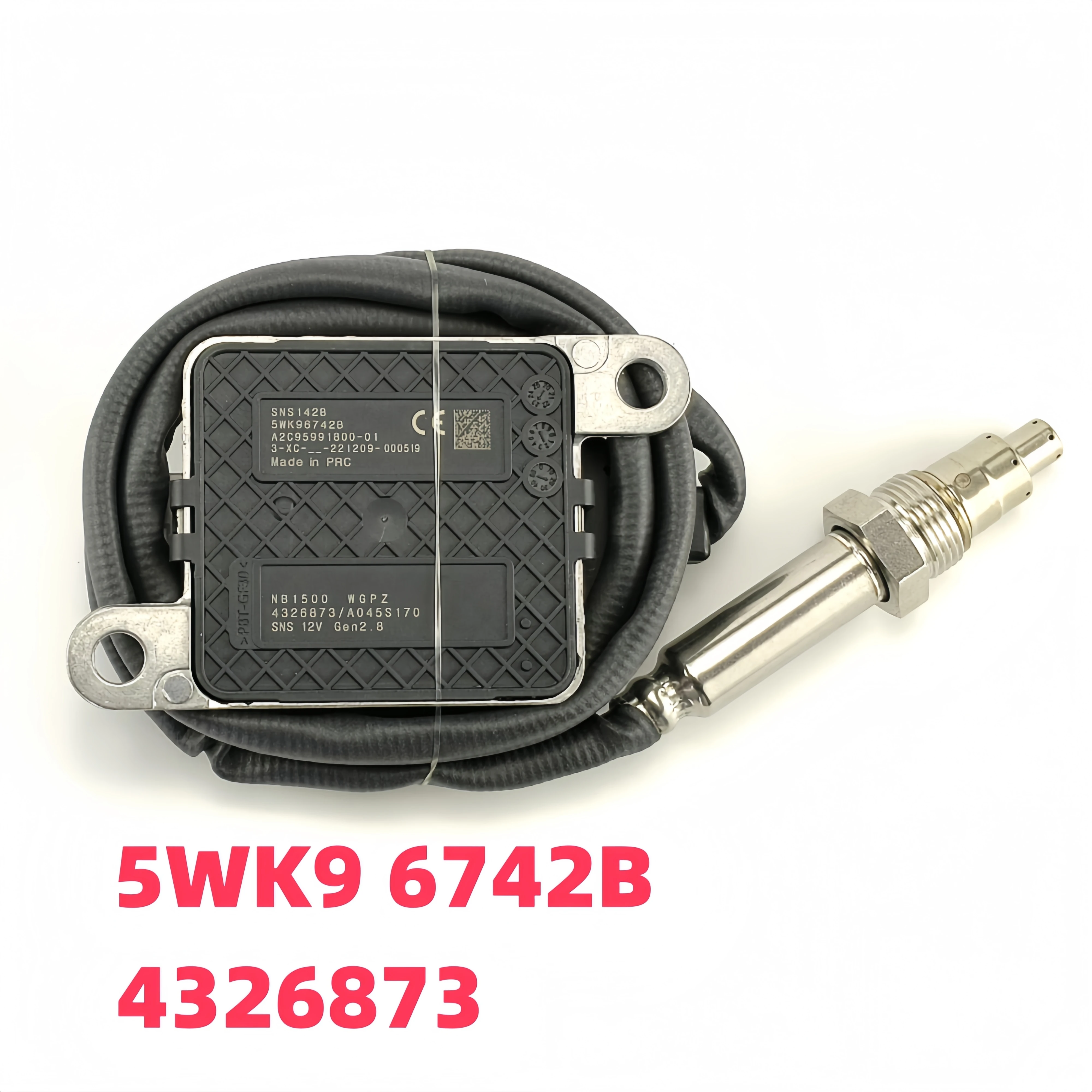 

5WK9 6742B Top Quality Auto Nitrogen Oxygen Nox Sensor 4326873/A045S170 5WK96742B for Cummins
