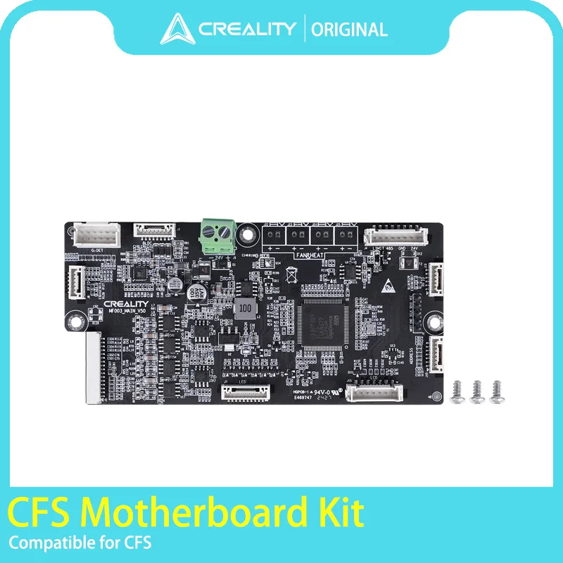 

Оригинальный комплект материнской платы Creality CFS K2 Plus Комплект материнской платы CFS_MAIN_32_MS35774_GD32F303VET6 Детали материнской платы CFS 3D-принтера
