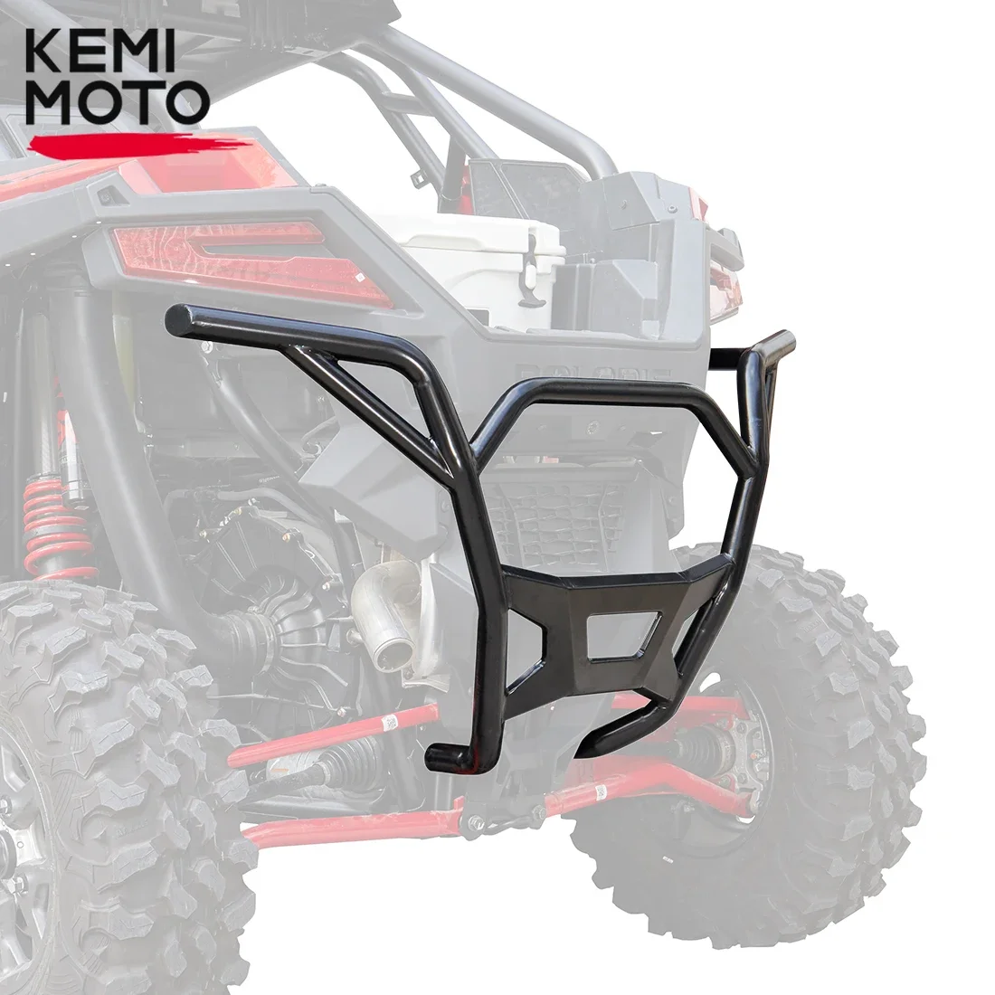 

UTV Rear Low Profile Guard Bumper Compatible with Polaris Polaris RZR PRO XP / XP 4 2020-2024 Brush Guard Bumper #2883746-458