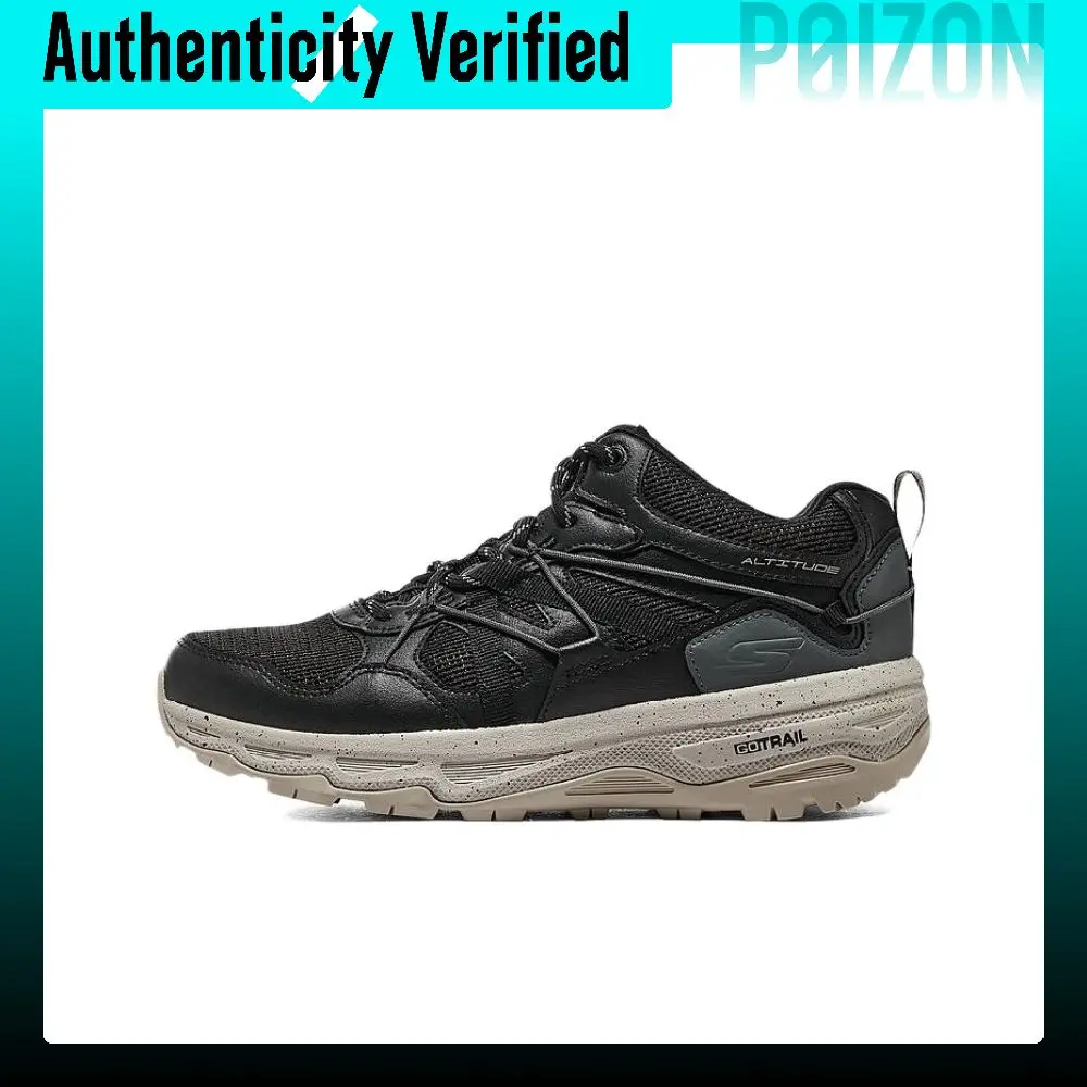 Skechers GO RUN Mountaineering & Hiking Shoes Women's Low-top Black/Natural 128212-BKNT