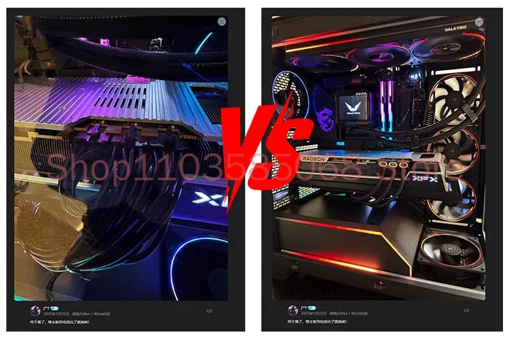 Cable de extensión de alimentación de computadora GPU8PIN Cable de extensión de tarjeta gráfica AIJS Cable de extensión continua de 1 cable