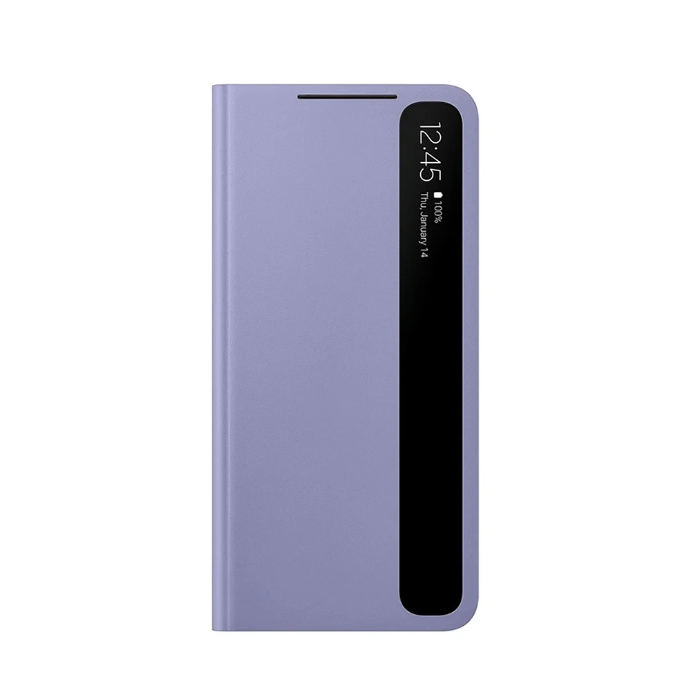Original  Samsung Mirror Cover Clear View Phone Case For Galaxy  S21+ S21Plus S-View Flip Cover Intelligent Case Made in Vietnam