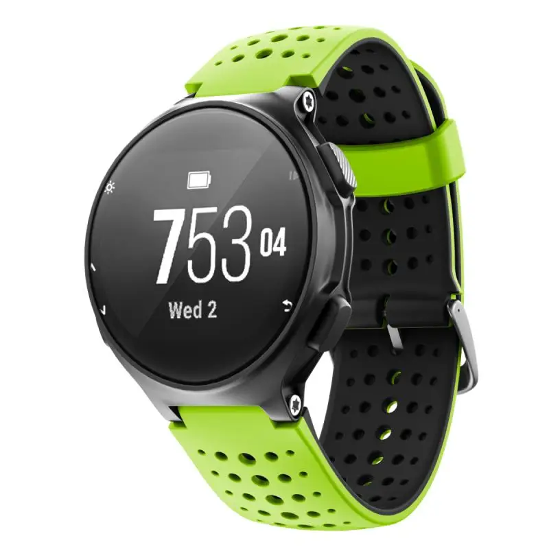 Correas de reloj para Garmin Forerunner 735XT, 235, 230, 620, 630, 735, 235Lite, pulsera inteligente de silicona