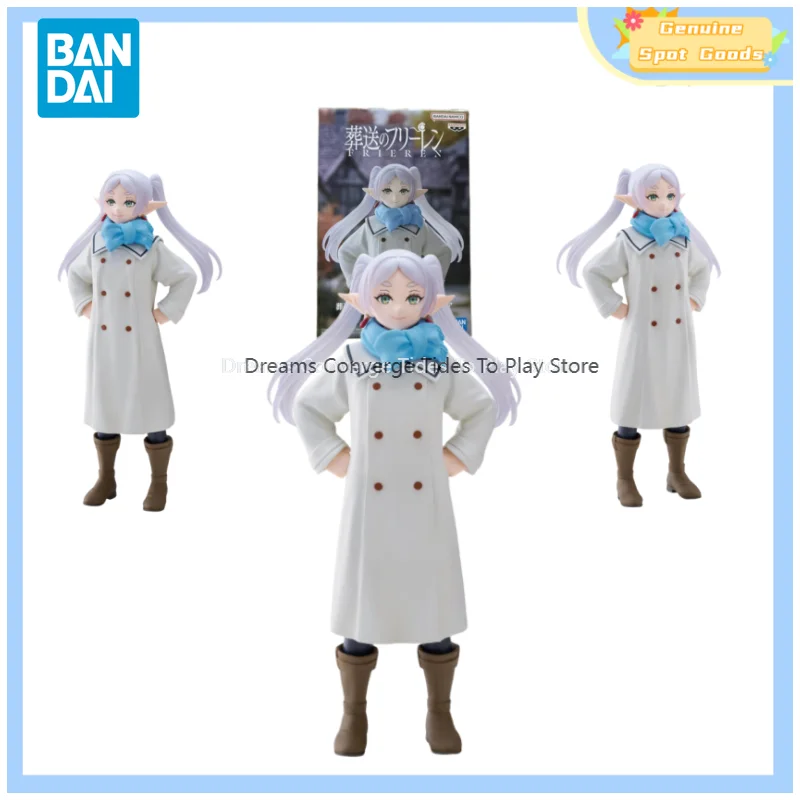 

Genuine Bandai Frieren: Beyond Journey's End Frieren Winter Clothing Anime Action Figures Model Figure Gift for Toys Hobbies Kid