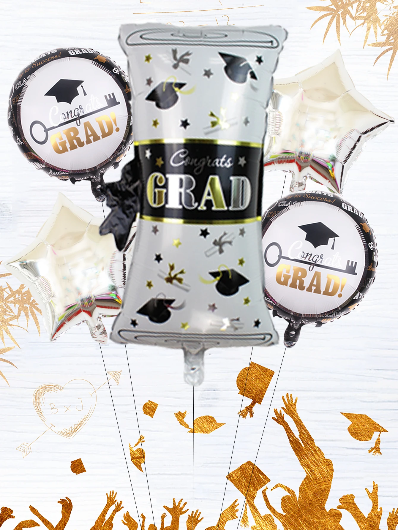 Palloncini per maturità: la guida completa per scegliere i migliori per la tua festa di laurea