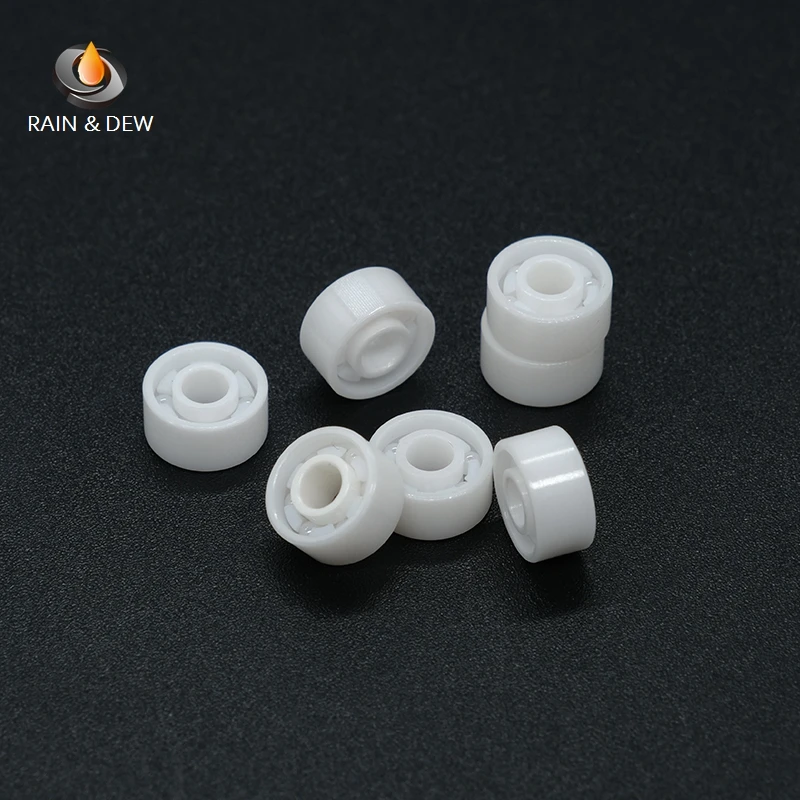 1Pcs 693  Full Ceramic Bearing  ABEC-9 3X8X4mm MR63 MR74 MR84 MR85 MR95 MR103 MR105 MR115 MR117 MR126 MR137 MR148  684 608 6802