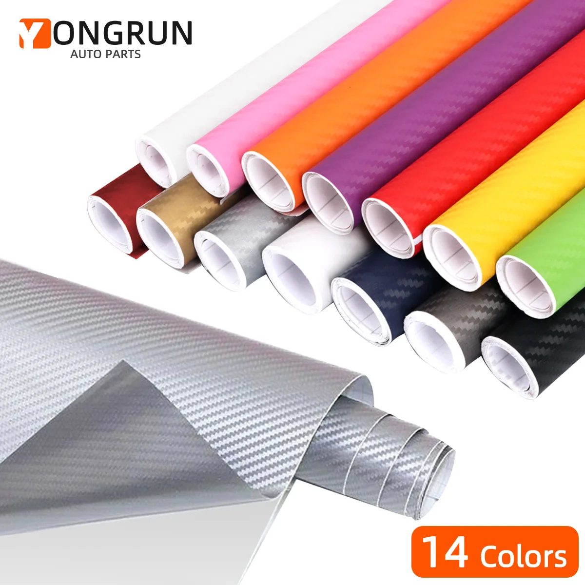 Carbon Fiber Vinyl Foil Film Car Wrap Roll Sticker Decal ar Wrapping Foil Console Computer Laptop Skin Phone Cover