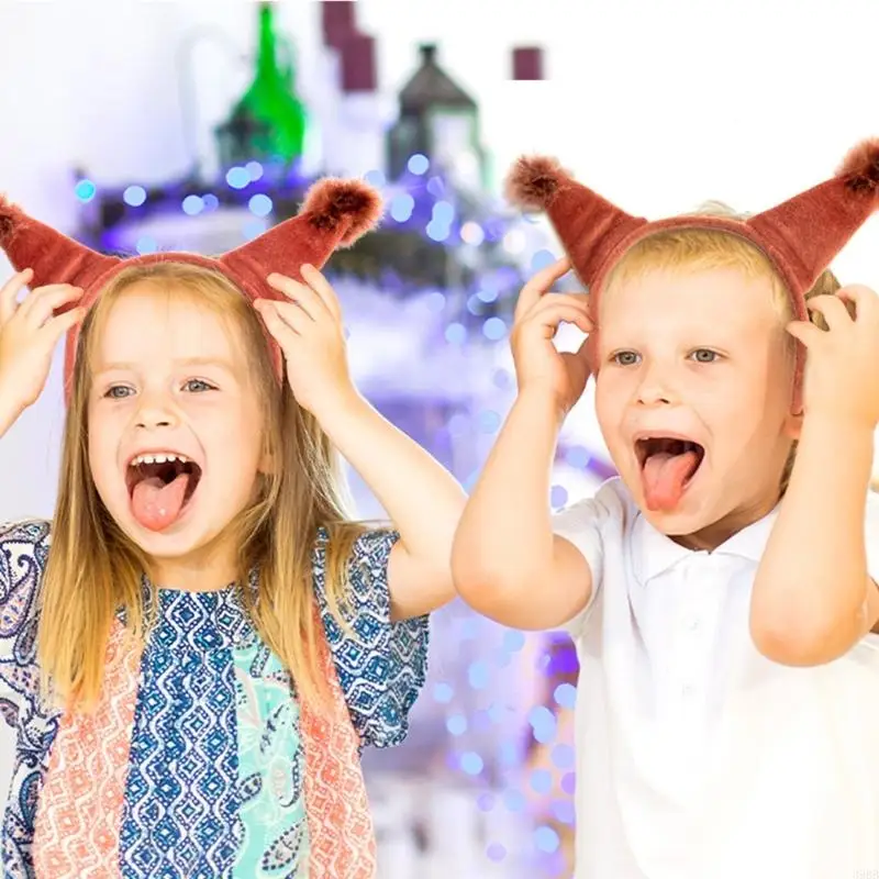 Zestaw kostiumów wiewiórki dla wiewiórki 39 uszy wiewiórki Pałąk na głowę Akcesoria na ogon do Halloween Fancy Dress Party