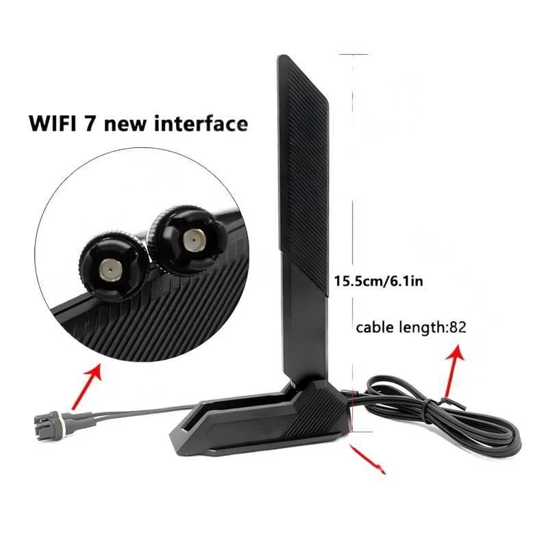 WiFi 7 Replacement Antenna New Interface for Gigabyte Z890/Z890M AORUS ELITE New