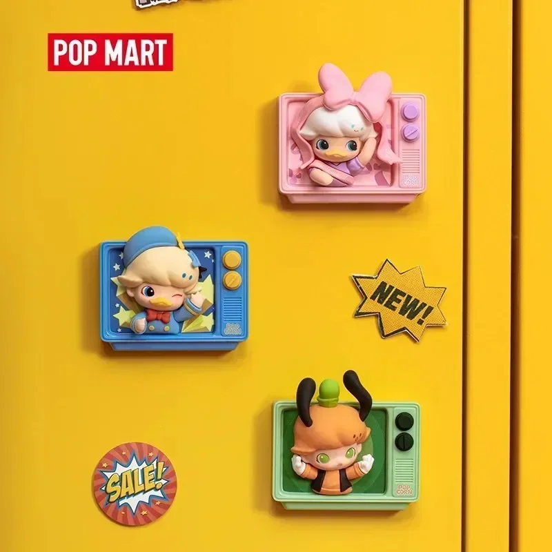 

POP MART DIMOO WORLD X DISNEY Серия - Магнит на холодильник, модная случайная игрушка в закрытой упаковке, таинственная коробка, фигурка-сюрприз, подарок