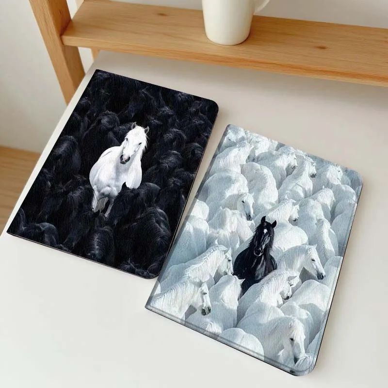 

Cartoon Creative Horse Art For Samsung Galaxy Tab A7 A A8 A9 A11 S6 S11 10.1 10.4 10.5 Inch Lite PLus Soft Tablet Case Gift