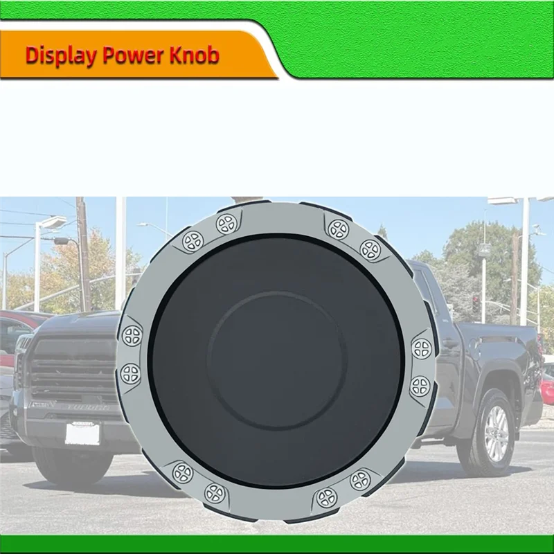 A96E-Car 14 Inch Display Power Knob Radio Display Volume Control Switch 86128-AN010 For Toyota  Sequoia 2022-2025