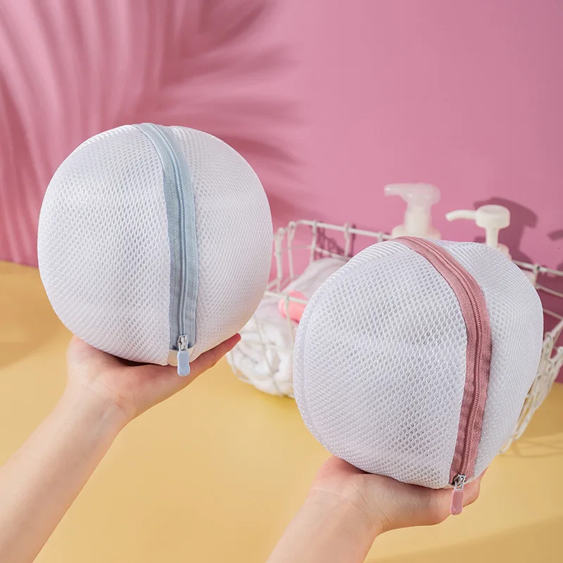 

Mesh Laundry Bra Bag Polyester Wash Bags Coarse Net Basket For Washing Machines Machine-wash Brassiere Cleaning Underwear Sports