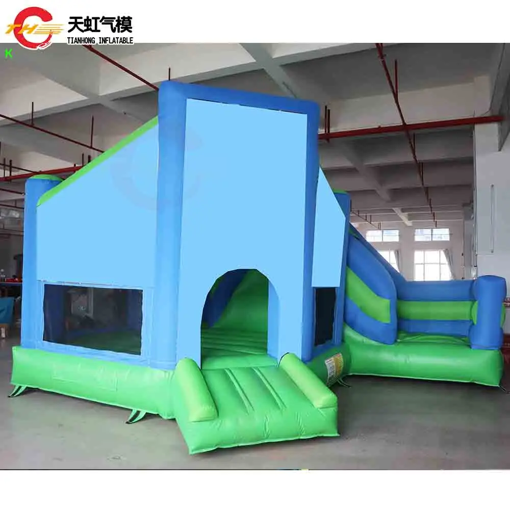 5.5 M Inflatable ปราสาท Bouncer สไลด์เด็กกระโดดปราสาท Bouncy Trampoline Air BOUNCE House Inflatable Bouncer